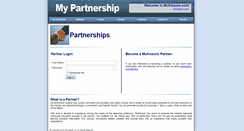 Desktop Screenshot of partnership.mckissock.com